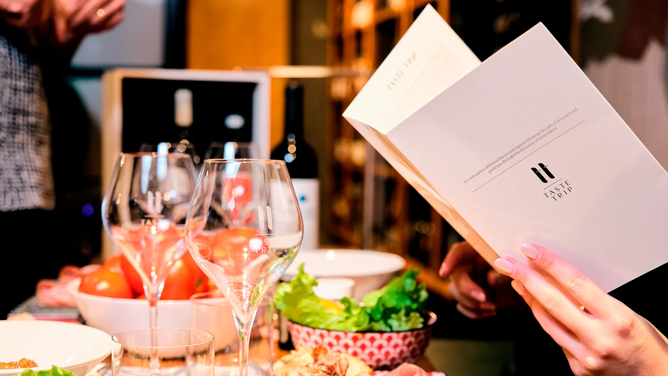 Emotional lifestyle photograph for Taste Trip, an online wine tasting platform, captured by Memento Agency – promotional wine imagery